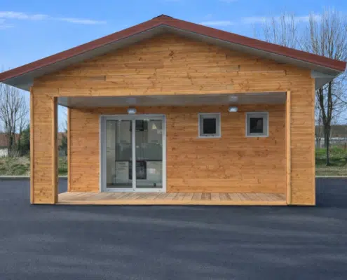 aire d’accueil modulaire Maison ECO 3
