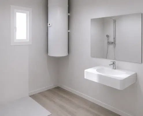 Vue extérieure du Vestiaires Deva Maison ECO 3