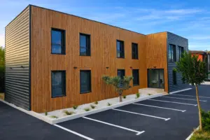 Aménagement bureaux containers à Nice